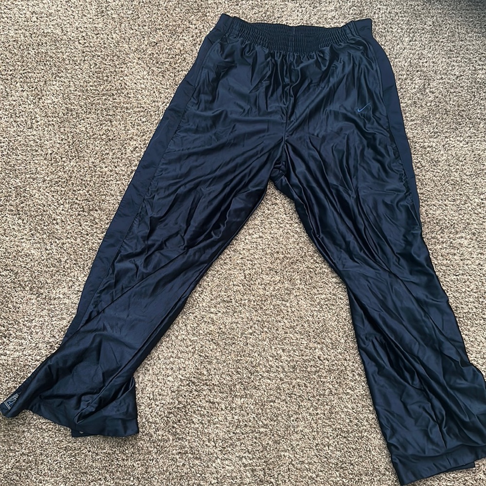 Blue Nike vintage snap sweats